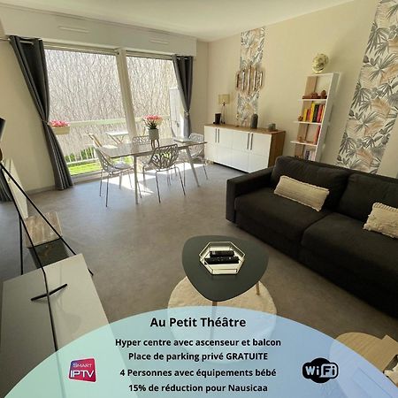 בולון-סור-מאר Au Petit Theatre, Appartement Cosy En Hyper Centre מראה חיצוני תמונה