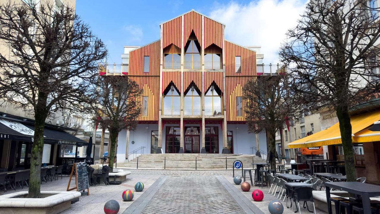 בולון-סור-מאר Au Petit Theatre, Appartement Cosy En Hyper Centre מראה חיצוני תמונה